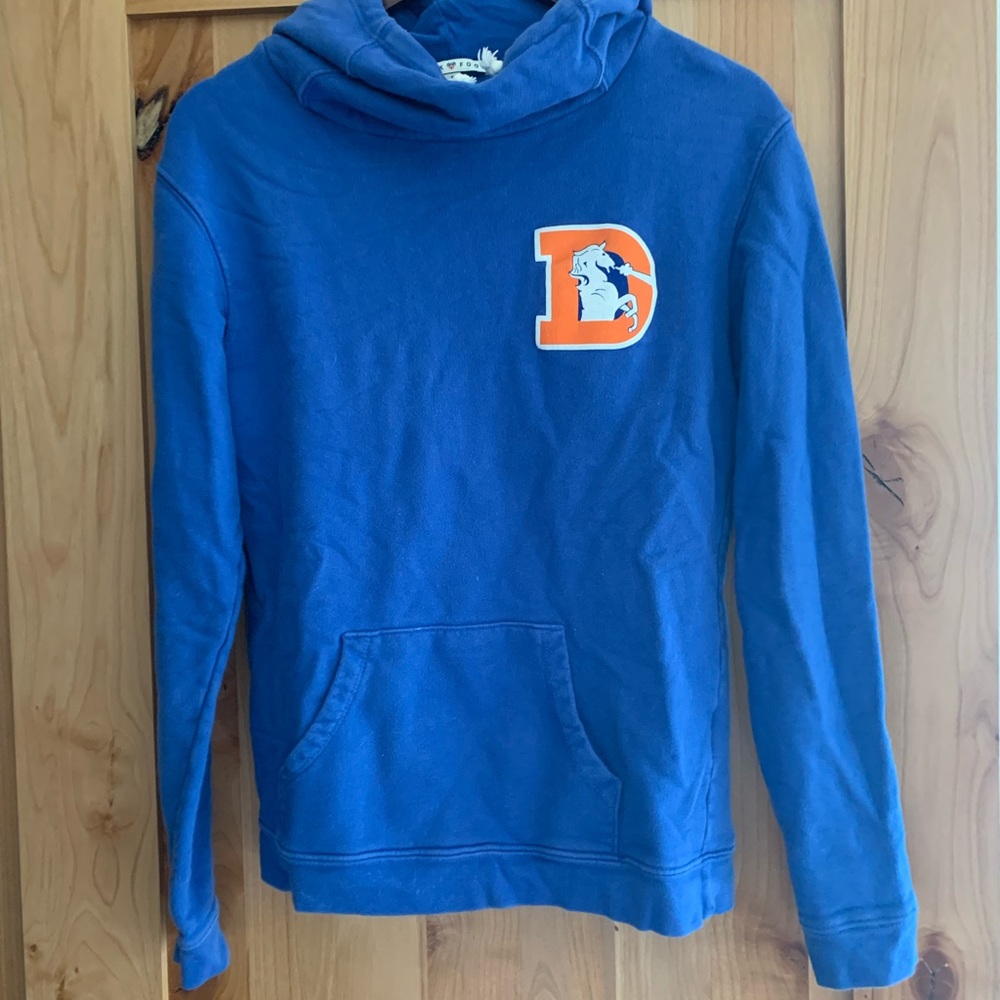 Denver broncos Junkfood sweatshirt- so cute but never wear anymore-